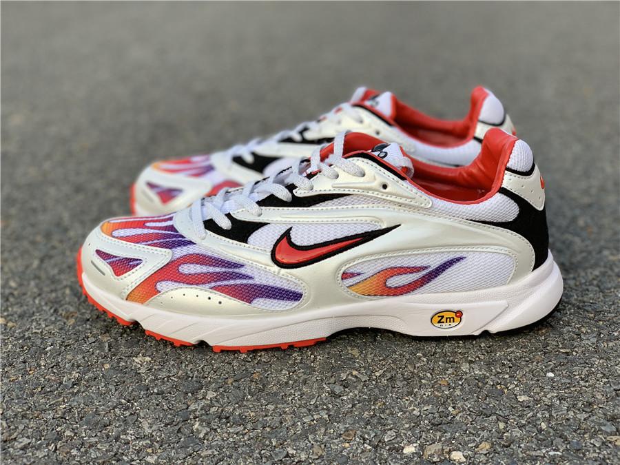 Supreme x Nike Zoom Streak Spectrum Plus Habanero Red AQ1279 100