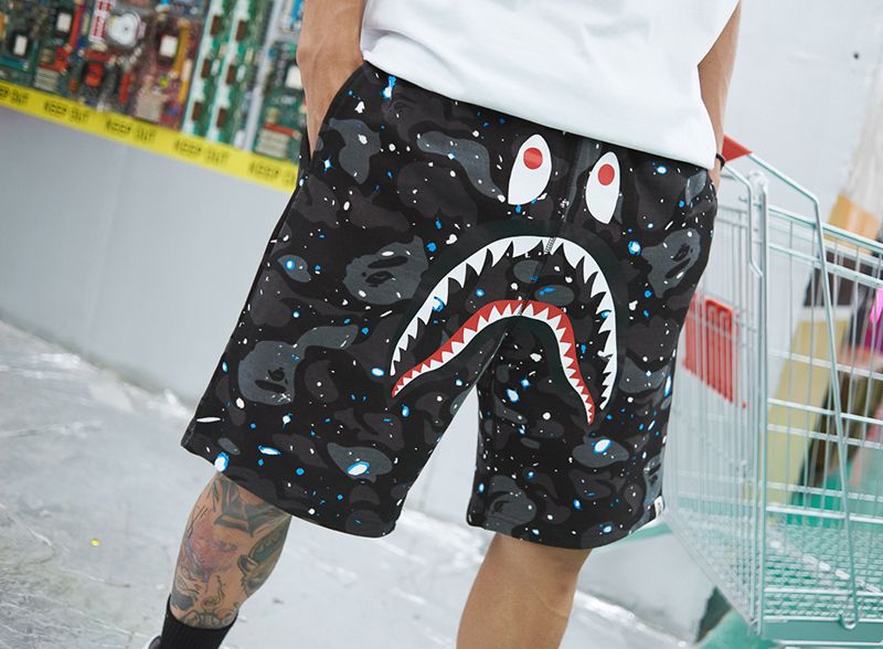 Bape space camo shorts online