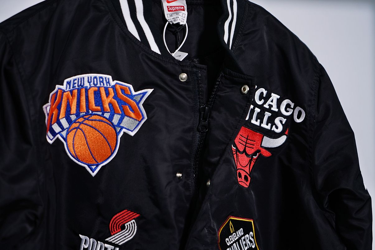 supreme nba bomber jacket