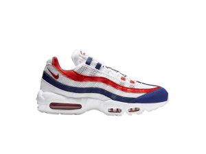 Белый, Спортивный красный, Глубокий королевский синий