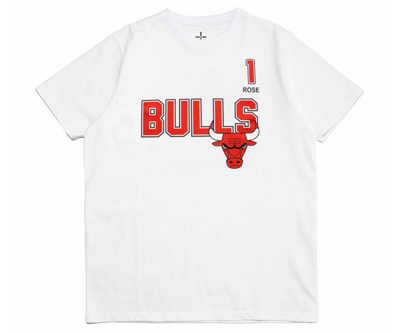Chicago Bulls 1 Rose B2OTHER White Tee