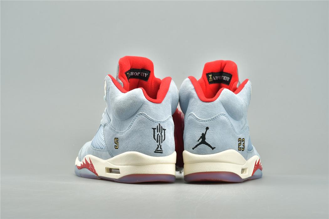 Trophy Room x Air Jordan 5 Retro Ice Blue CI1899 400