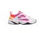 White/White-Laser Fuchsia