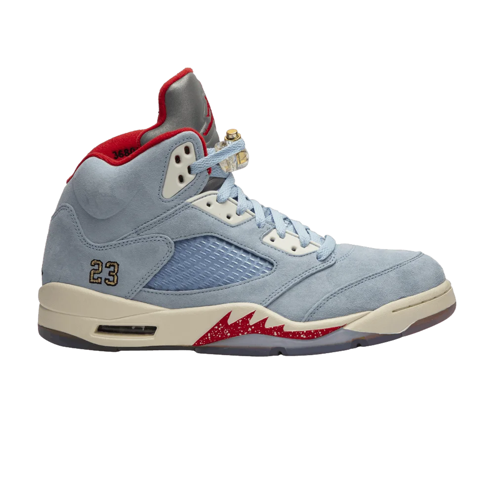 Кроссовки Trophy Room x Air Jordan 5 Retro 'Ice Blue'