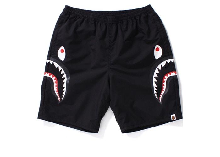 Заказать поиск шорт BAPE Side Shark Beach Shorts Black