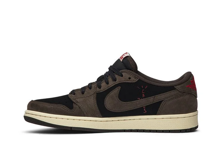 Кроссовки Travis Scott x Air Jordan 1 Low 'Mocha'