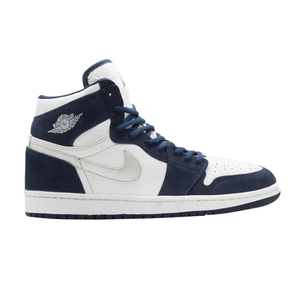 Кроссовки Air Jordan 1 Retro High CO.JP 'Midnight Navy' 2001
