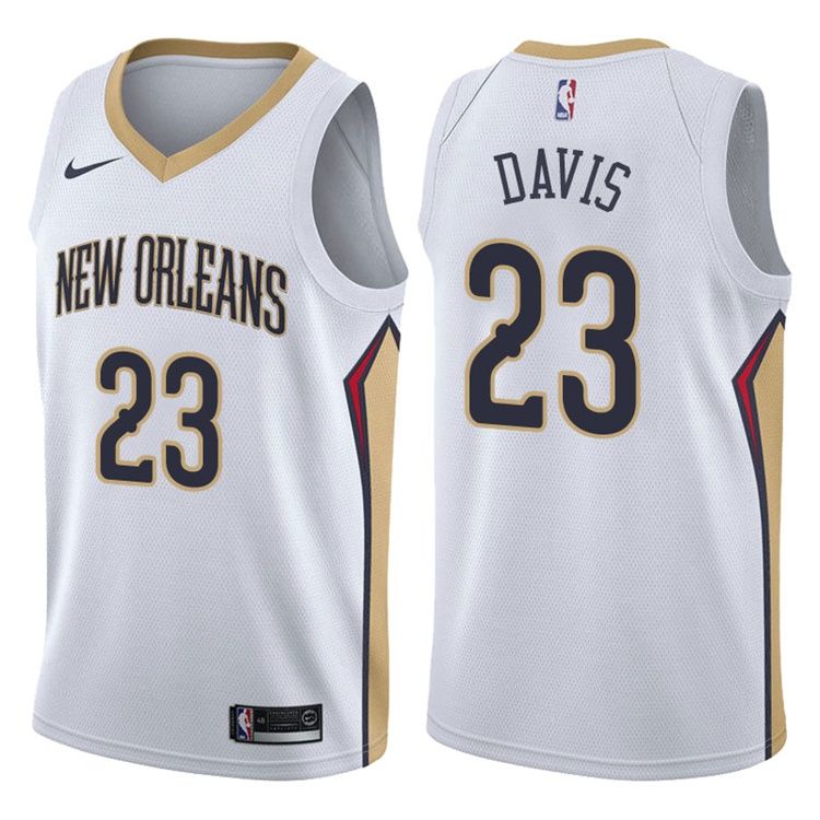 2017 18 Anthony Davis Pelicans 23 Association White