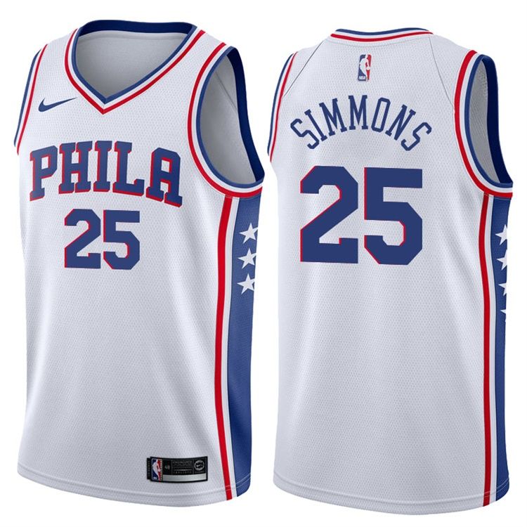 2017 18 Ben Simmons Philadelphia 76ers 25 Association White