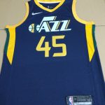 2017-18 Donovan Mitchell Utah Jazz #45 Icon Navy-1