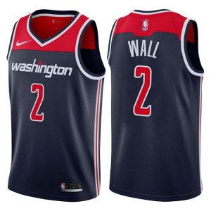 2017-18 John Wall Washington Wizards #2 Statement Navy