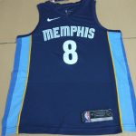2017-18 MarShon Brooks Memphis Grizzlies #8 Icon Navy-1