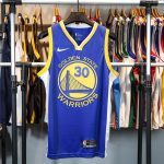 2017-18 Stephen Curry Warriors #30 Icon Royal-2