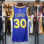 2017-18 Stephen Curry Warriors #30 Icon Royal-3