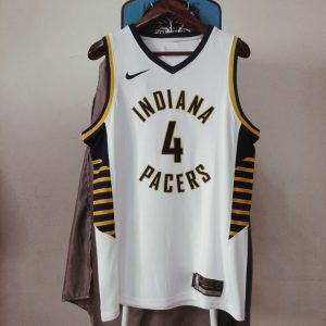 2017-18 Victor Oladipo Indiana Pacers #4 Association White