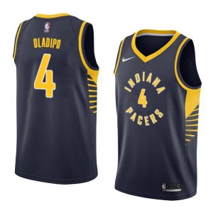 2017-18 Victor Oladipo Indiana Pacers #4 Icon Navy