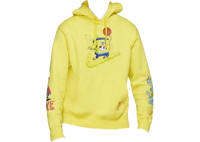 Nike Kyrie x Spongebob Dri Fit Hoodie Dynamic Yellow
