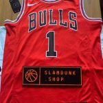 Rose Chicago Bulls Nike Icon Swingman Jersey Red-1