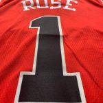Rose Chicago Bulls Nike Icon Swingman Jersey Red-5