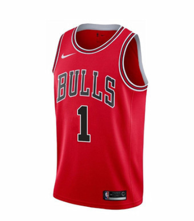 Rose Chicago Bulls Nike Icon Swingman Jersey Red
