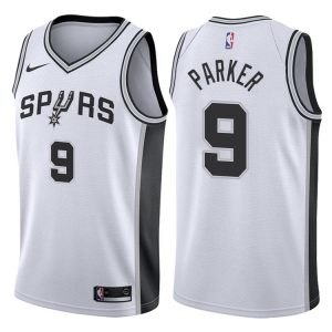 2017-18 Tony Parker San Antonio Spurs #9 Association White