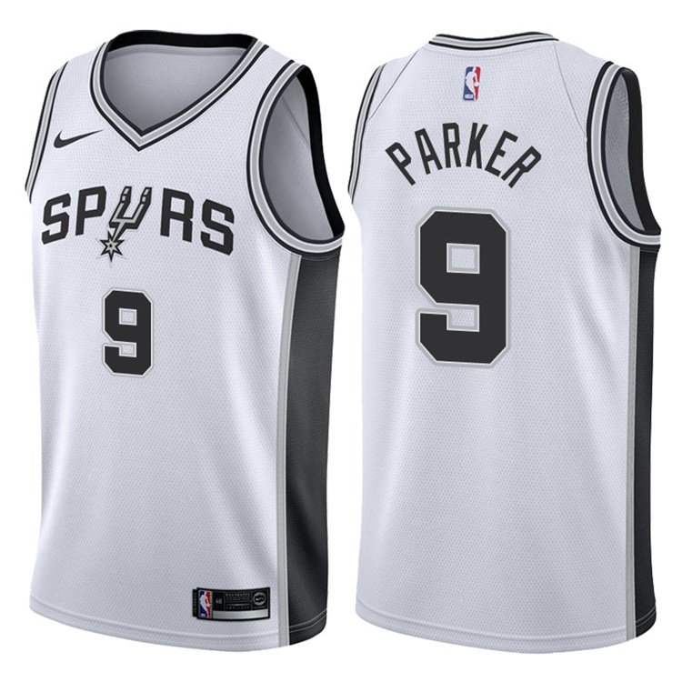 2017 18 Tony Parker San Antonio Spurs 9 Association White