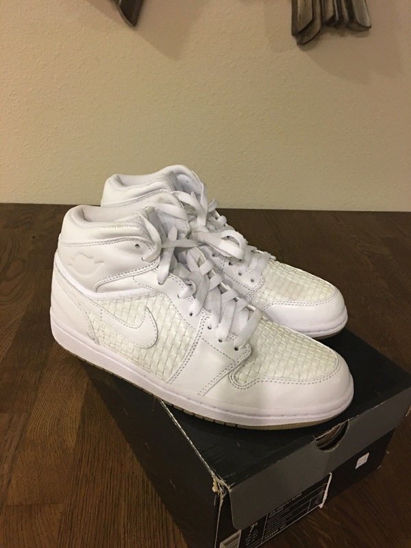 Кроссовки Air Jordan 1 Retro Premier Platinum 2009