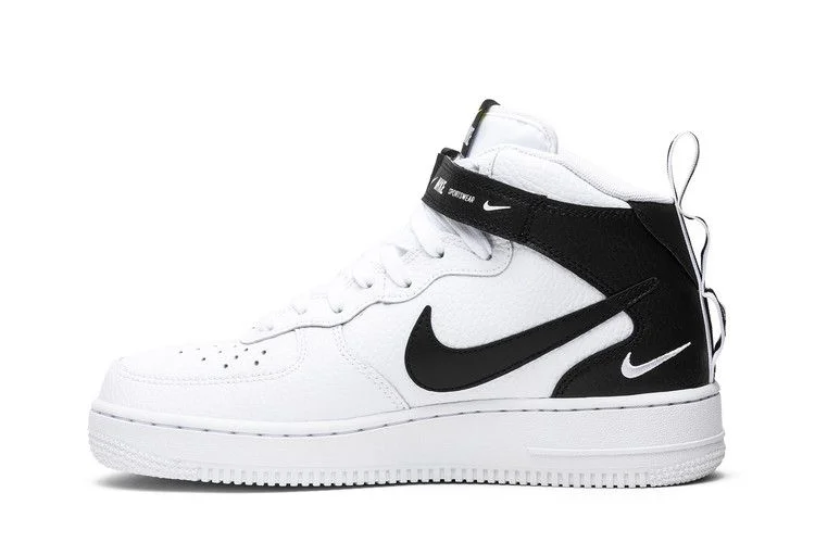 Кроссовки Nike Air Force 1 Mid '07 LV8 'White Black'