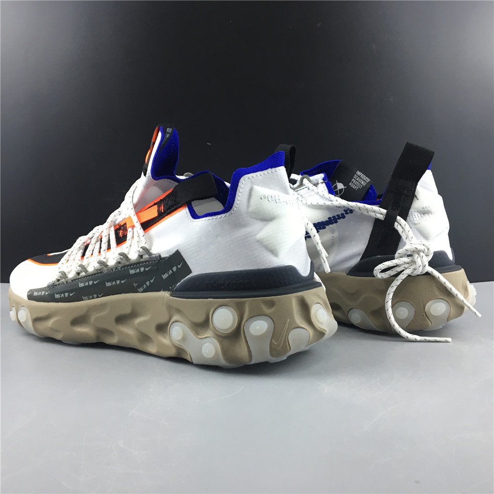 Nike ispa react low white on sale