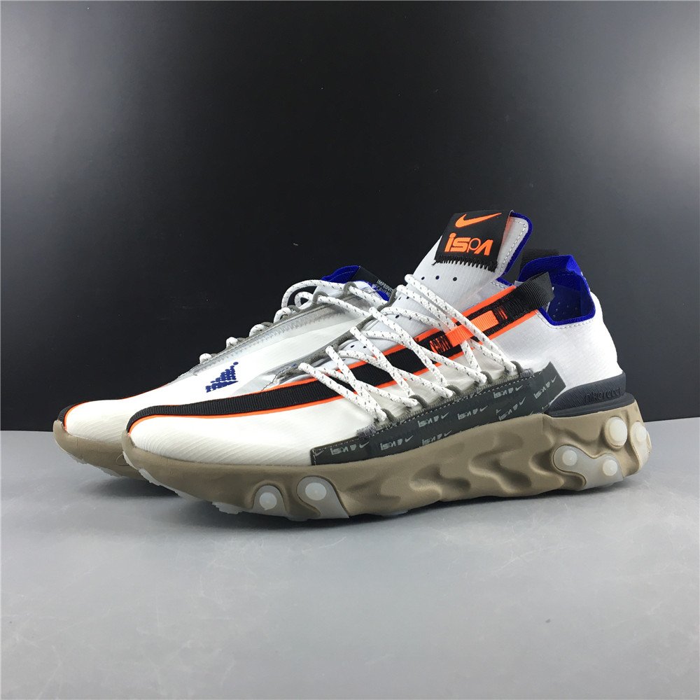 Nike ispa react wr white online