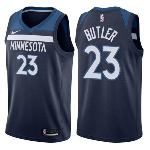 2017-18 Jimmy Butler Minnesota Timberwolves #23 Icon Navy