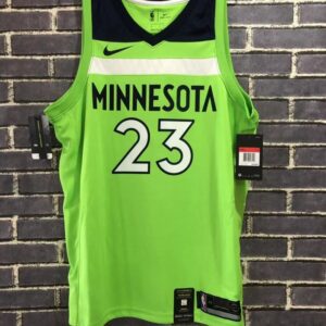 2017-18 Jimmy Butler Minnesota Timberwolves #23 Statement Green