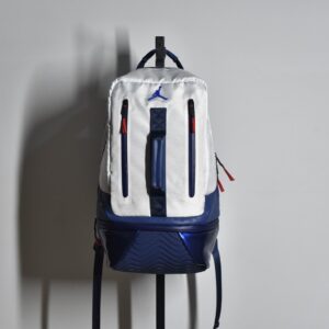 Air Jordan Retro 11 Backpack White Metallic Blue