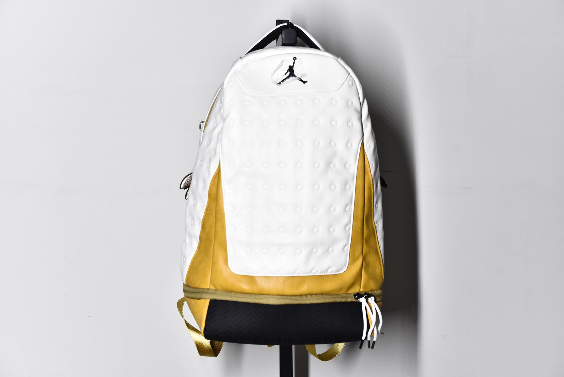 Air Jordan Retro 13 Backpack White Gold