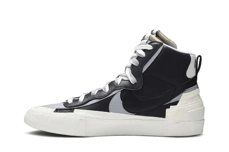 Кроссовки sacai x Nike Blazer Mid 'Black Grey'