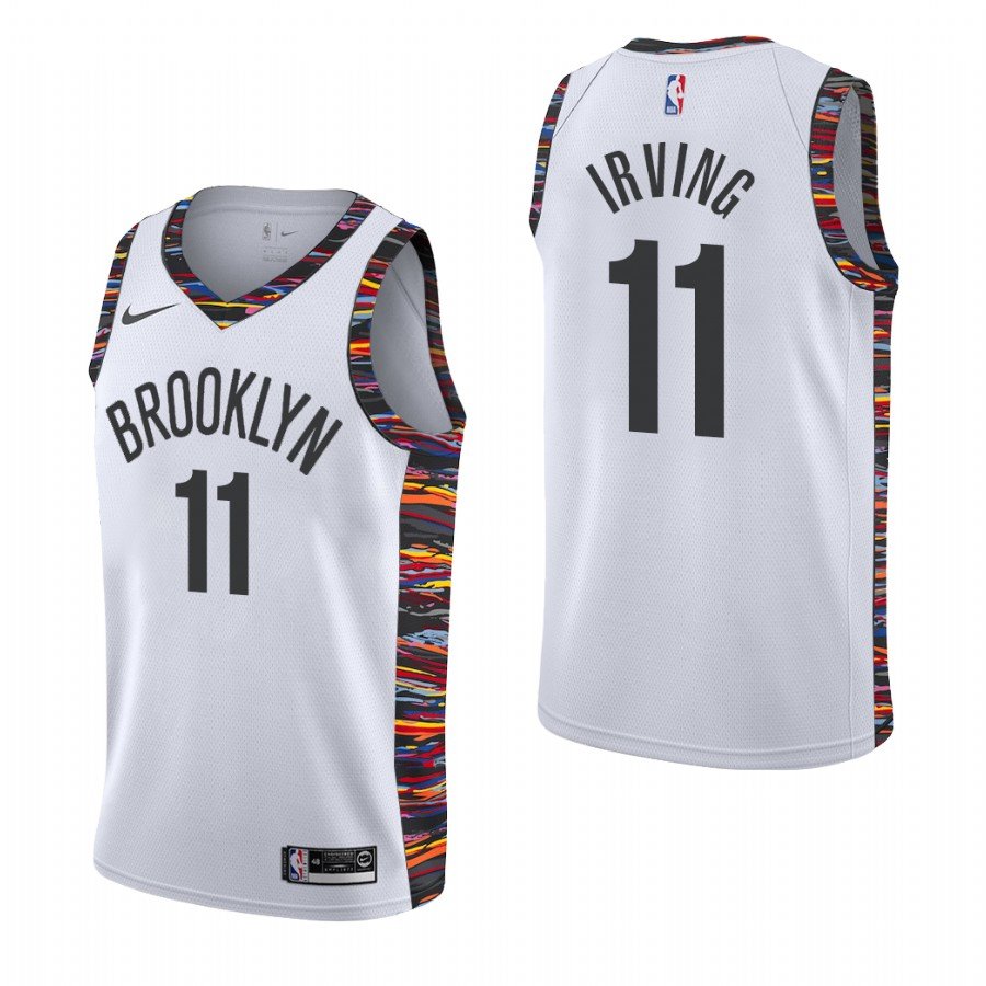 2019 20 Brooklyn Nets Kyrie Irving 11 White City