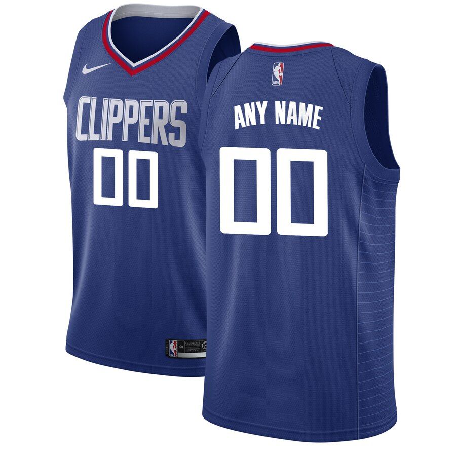2019 20 LA Clippers Swingman Custom Blue Icon Edition