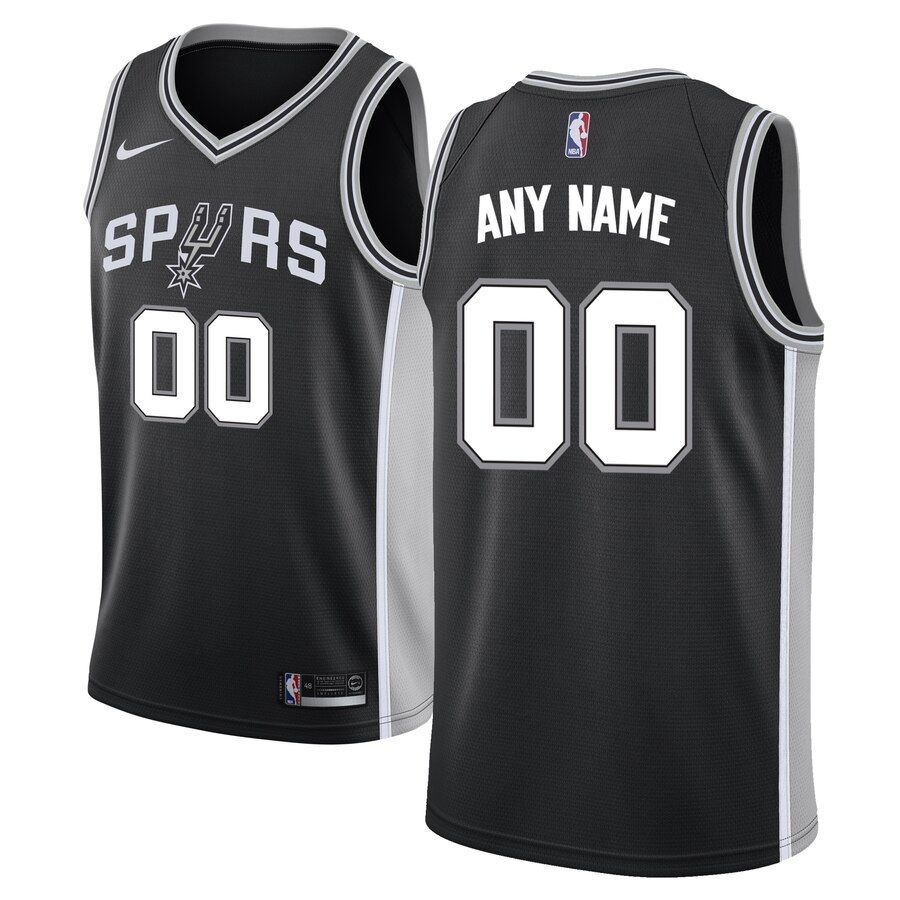 2019 20 San Antonio Spurs Swingman Custom Black Icon Edition