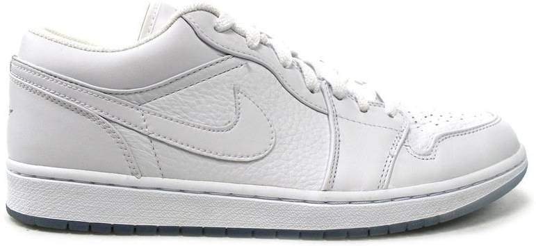 Кроссовки Air Jordan 1 Retro Low White (2004)
