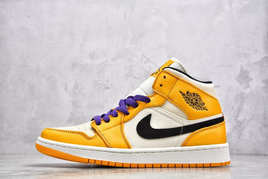 Jordan mid lakers hotsell