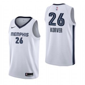 2019-20 Memphis Grizzlies Kyle Korver #26 White Association Swingman