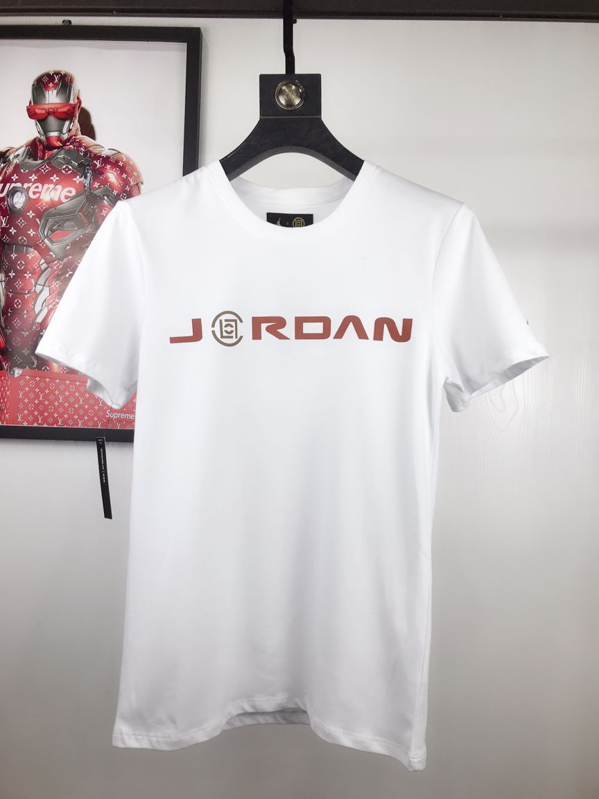 2019 CLOT x Jordan White T shirt
