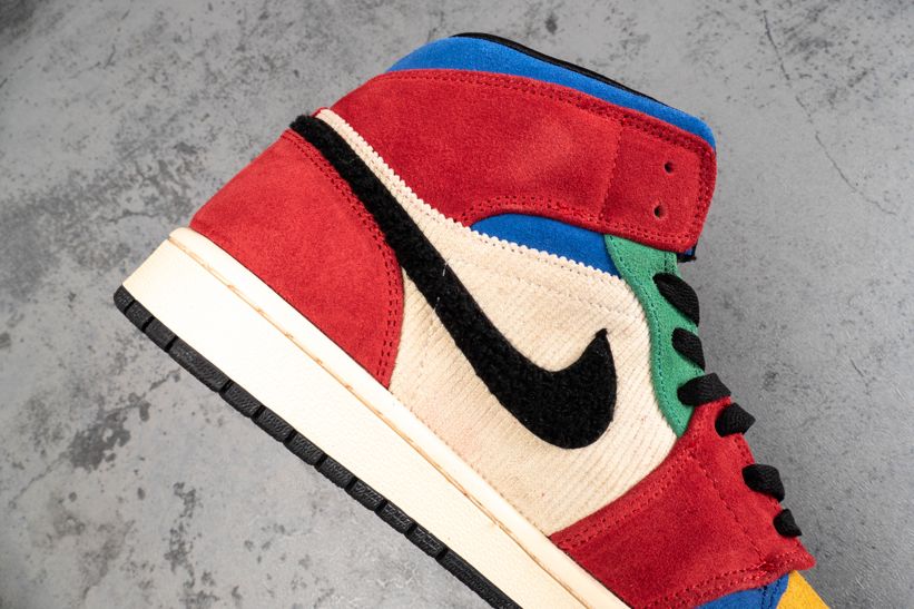 Кроссовки Blue The Great x Air Jordan 1 Mid Fearless