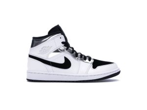 Белый, Металлик серебро-чёрный