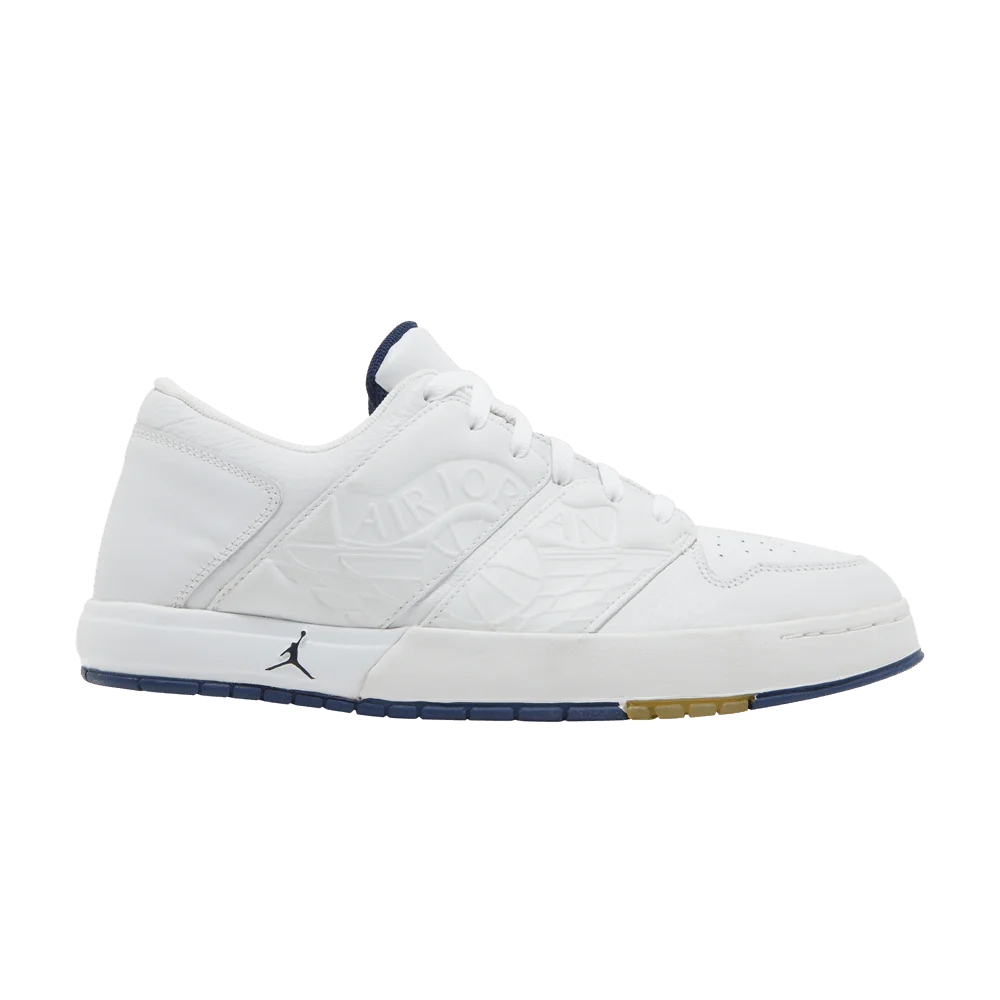 Кроссовки Air Jordan 1 Nu Retro Low 'White Midnight Navy'