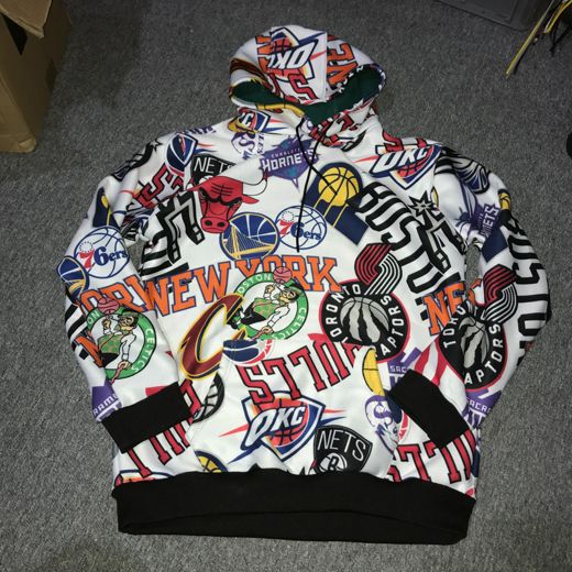 Худи 2019 UNK NBA Hoodie Logos Team