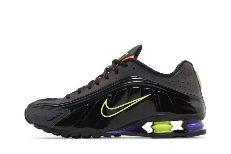 Кроссовки Nike Shox R4 'Black Multi Volt'