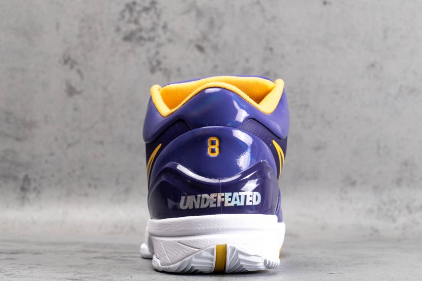 Undefeated x Nike Kobe 4 Protro Court Purple CQ3869 500