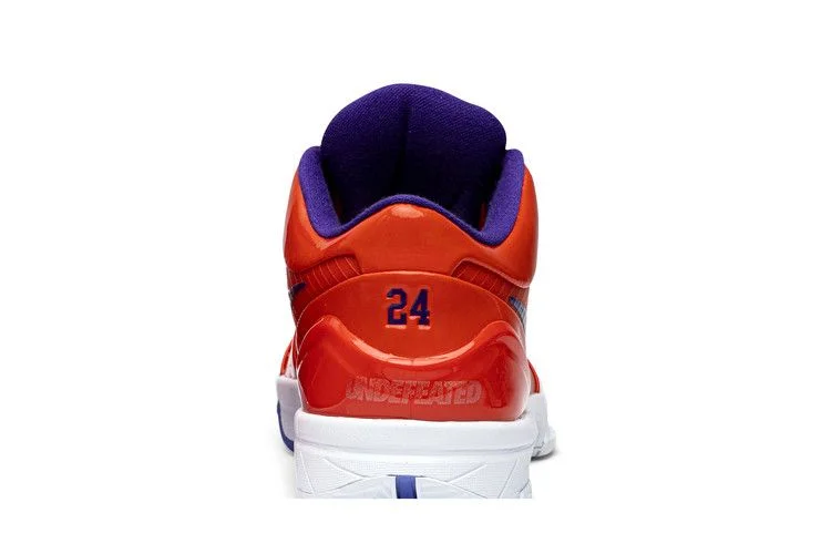 Кроссовки Undefeated x Nike Kobe 4 Protro 'Team Orange'