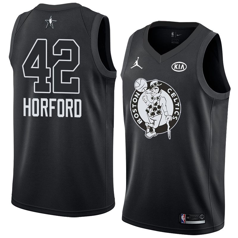 2018 All Star Celtics Al Horford 42 Black Swingman Jersey